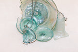 Silver 925 roman glass necklace one of a kind