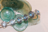 Silver 925 roman glass bracelets