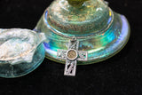 Widdow's mite cross pendant silver 925.